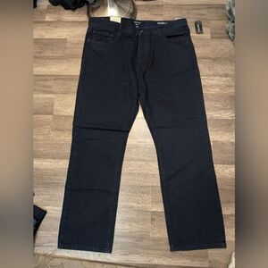 Nautica NWT Women's Relaxed Fit Denim Black Jeans Size 38 × 30